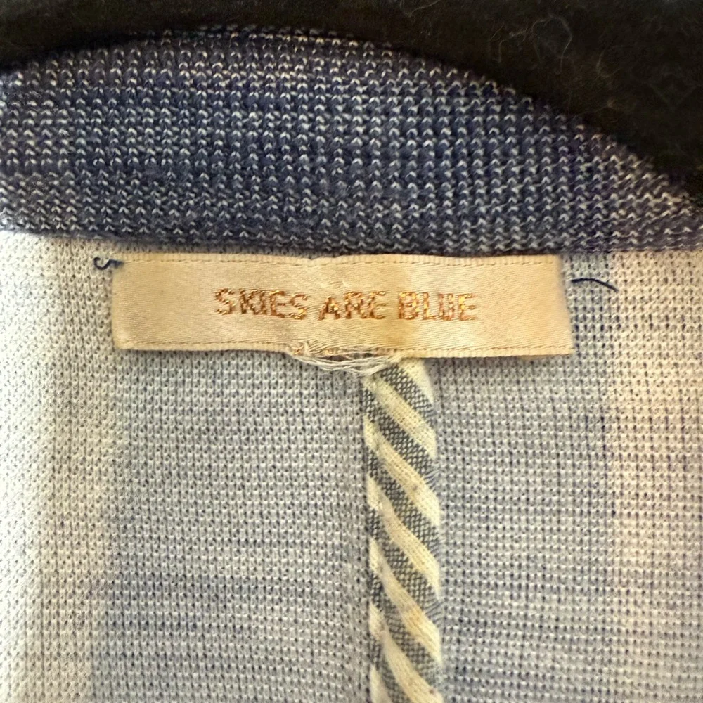 Skies Are Blue - Blue Blazer Jacket - Picture 7 of 7